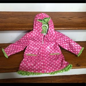 OshKosh Little Girls Rain Jacket kids size 12 mths